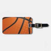 Basketbal Bagagelabel (Voorkant horizontaal)