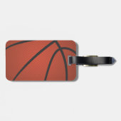 basketbal bagagelabel (Achterkant horizontaal)