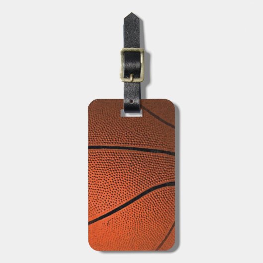 Basketbal Bagagelabels (Voorkant verticaal)