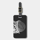 Basketbal Bagagelabels (Voorkant verticaal)