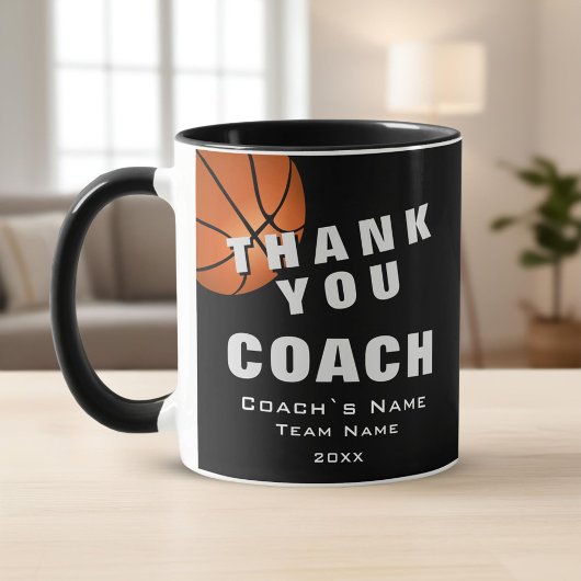 Basketbal Bal Dank coach Mok