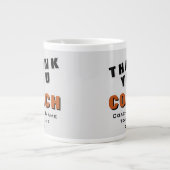 Basketbal Bal Dank je Coach Grote Koffiekop (Voorkant)