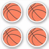 Basketbal ballen pack sticker (Voorkant)