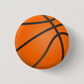 Basketbal, balsport, teamsport. ronde button 3,2 cm