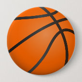 Basketbal, balsport, teamsport. ronde button 4,0 cm (Voorkant)