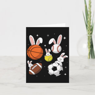 Basketbal Basketbal Football Voetbal Sporten Pasen Kaart