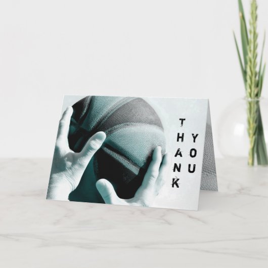 basketbal BEDANKT (Voorkant)