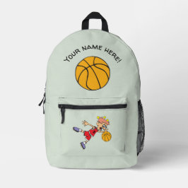Basketbal Bedrukte Rugzak