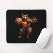 Basketbal Beer Muismat (Met muis)