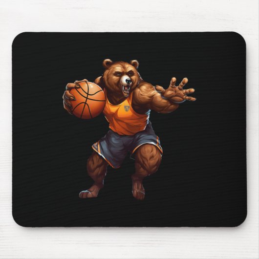 Basketbal Beer Muismat (Voorkant)