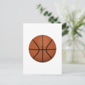 Basketbal: Briefkaart (Staand voorkant)