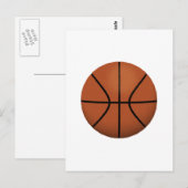 Basketbal: Briefkaart (Voorkant / Achterkant)