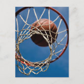 Basketbal Briefkaart (Voorkant)