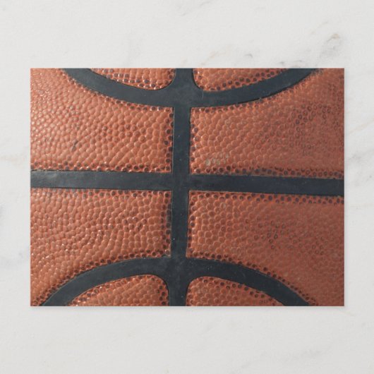 Basketbal Briefkaart (Voorkant)