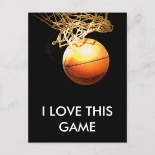 Basketbal Briefkaart