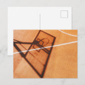 Basketbal Briefkaart (Voorkant / Achterkant)