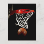 Basketbal Briefkaarten (Voorkant)