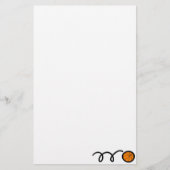 Basketbal Briefpapier (Voorkant)