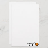 Basketbal Briefpapier (Voorkant / Achterkant)