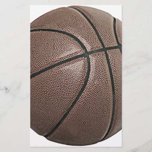 Basketbal Briefpapier (Voorkant)