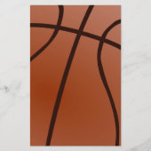 Basketbal Briefpapier (Voorkant)