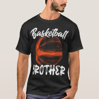 Basketbal Broer Voor Mannen Familie Matching Baske T-shirt