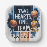Basketbal bruiloft thema