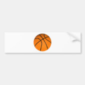 Basketbal Bumpersticker (Voorkant)