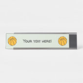 Basketbal Bureau Naambordje (Voorkant)
