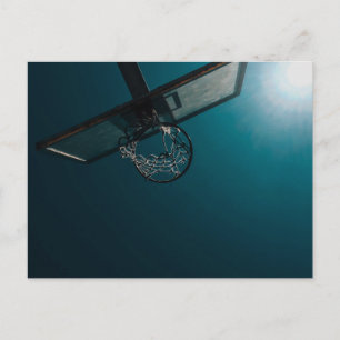 Basketbal cadeau briefkaart