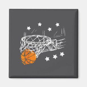 Basketbal cadeau voor coach mannen jeugd baller sp magneet