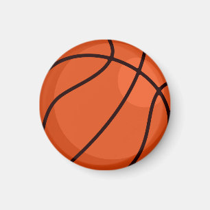 Basketbal cadeau voor hem magneet