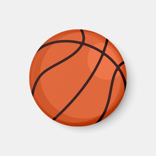 Basketbal cadeau voor hem magneet (Voorkant)