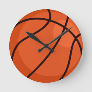 Basketbal cadeau voor hem ronde klok