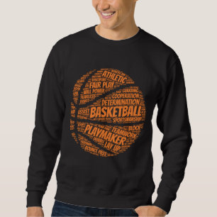 Basketbal cadeau voor jongens meisjes mannen en vr trui