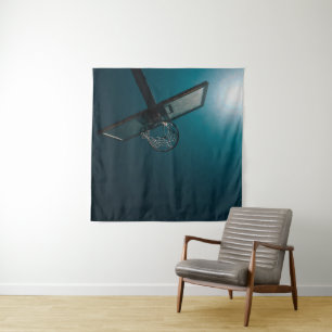 Basketbal cadeau wandkleed
