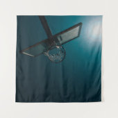 Basketbal cadeau wandkleed (Voorkant)