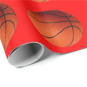 Basketbal Cadeaupapier (Rol Hoek)