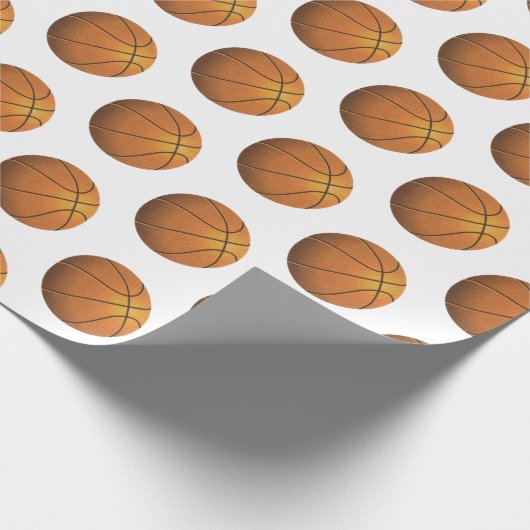 Basketbal Cadeaupapier (Hoek)