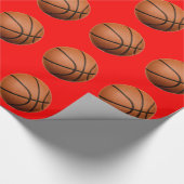 Basketbal Cadeaupapier (Hoek)