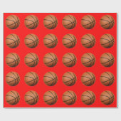 Basketbal Cadeaupapier (Vlak)