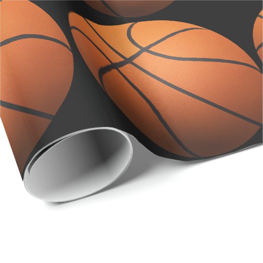 Basketbal Cadeaupapier (Rol Hoek)