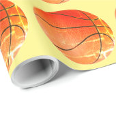  basketbal cadeaupapier (Rol Hoek)