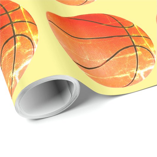  basketbal cadeaupapier (Rol Hoek)