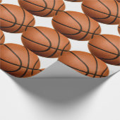 Basketbal cadeaupapier (Hoek)