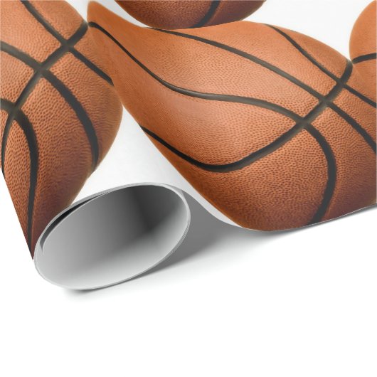 Basketbal cadeaupapier (Rol Hoek)