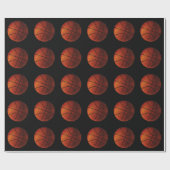 Basketbal cadeauverpakking cadeaupapier (Vlak)
