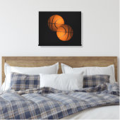 Basketbal Canvas Afdruk (Insitu (Slaapkamer))