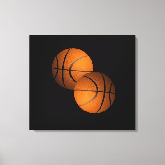 Basketbal Canvas Afdruk (Voorkant)
