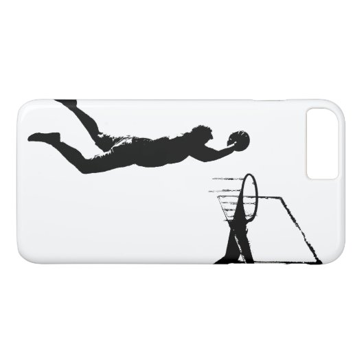 BASKETBAL Case-Mate iPhone CASE (Achterkant (Horizontaal))